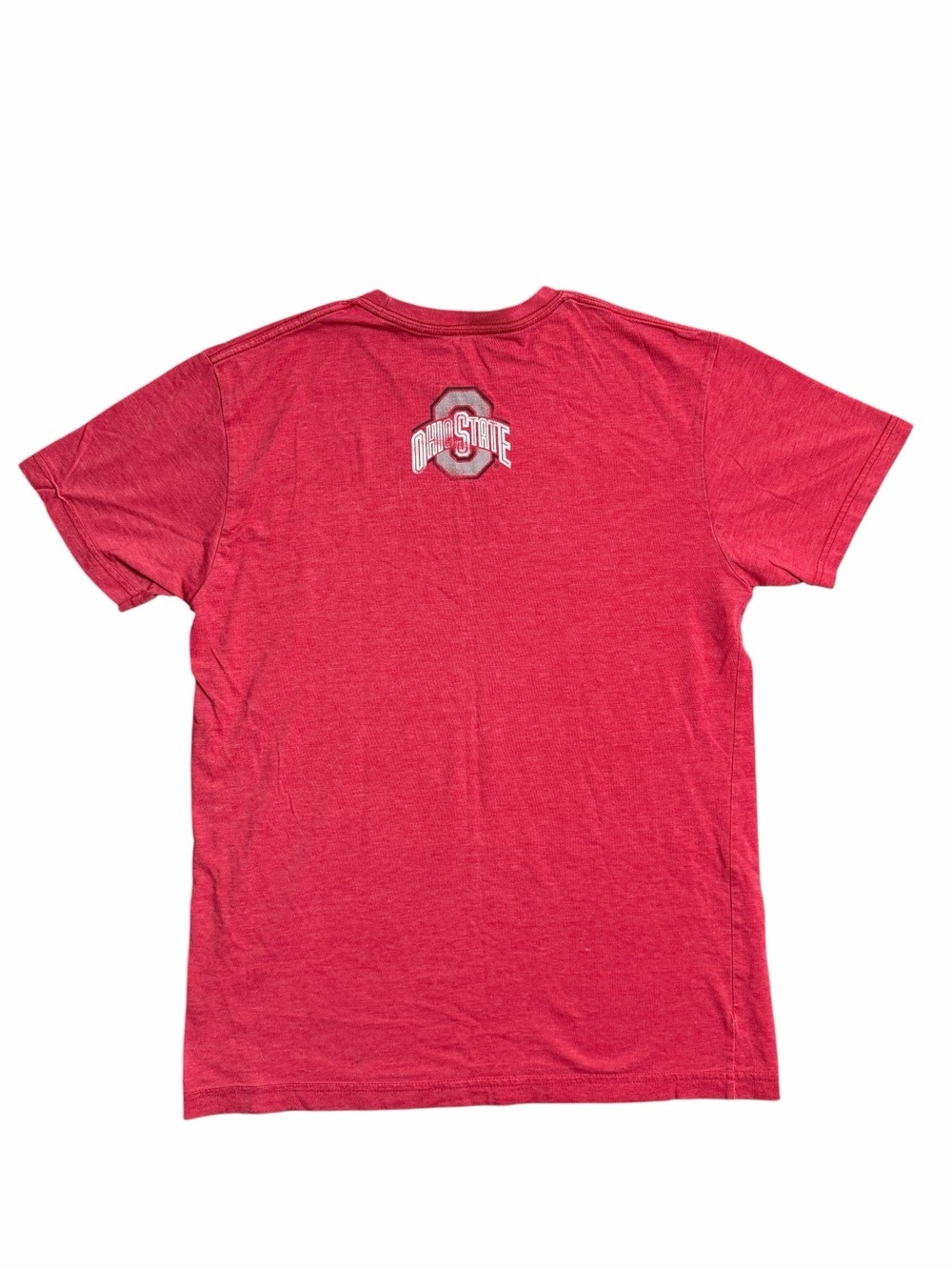 Ohio State Buckeyes Brutus Mascot Graphic T-Shirt Red Men’s Medium - Picture 4 of 5